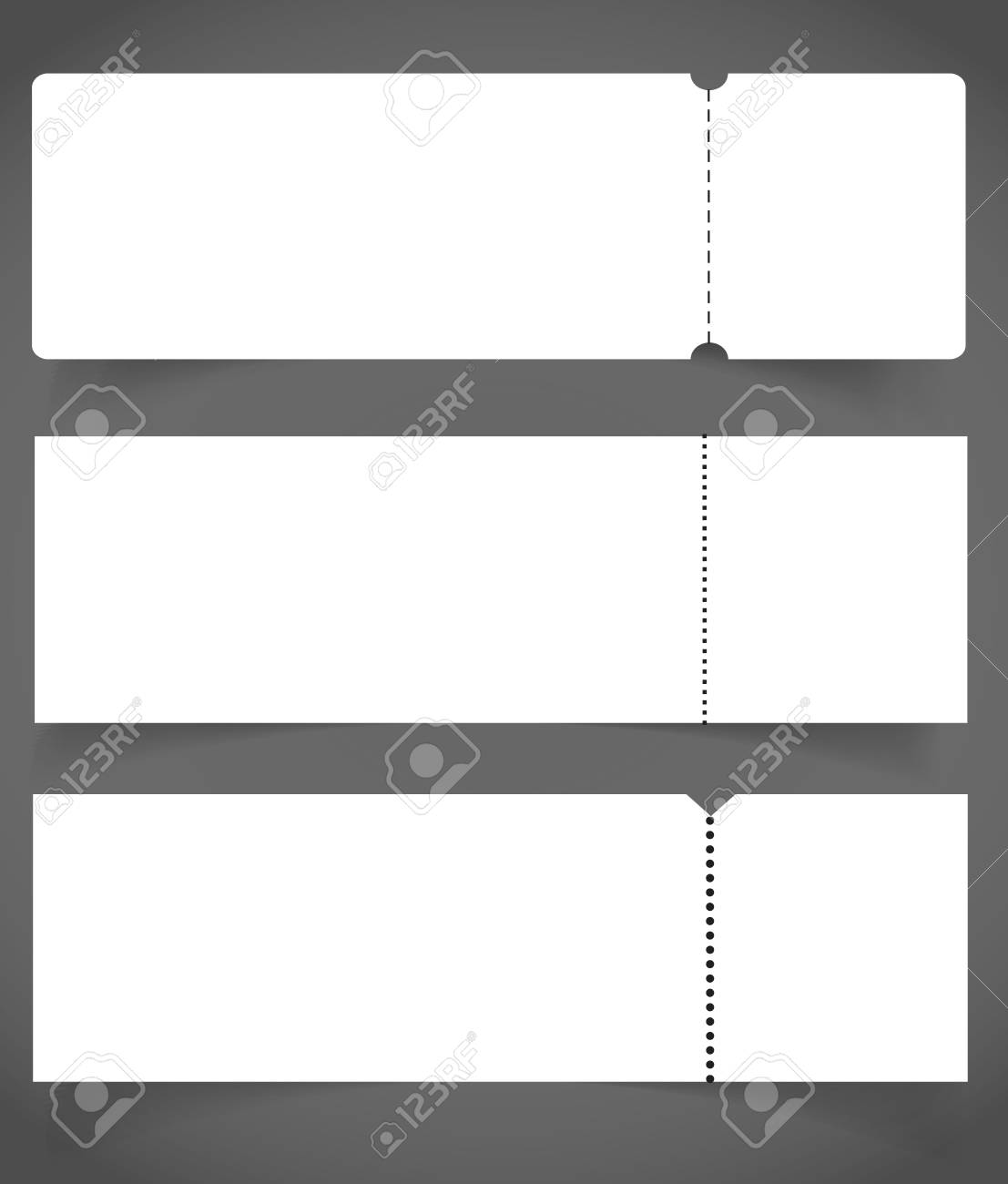 blank event concert ticket mockup template concert party or