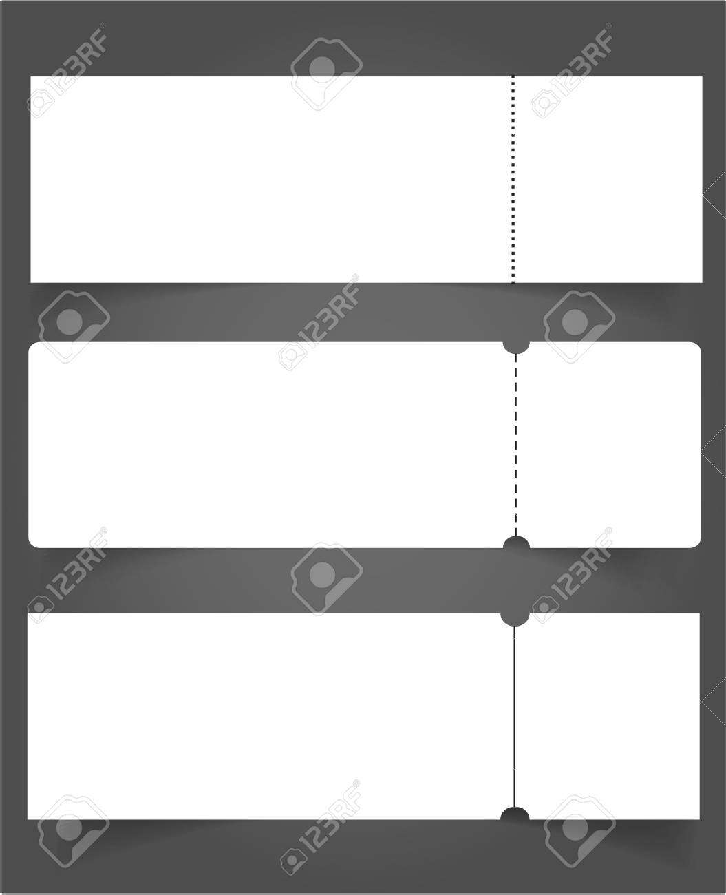 blank event concert ticket mockup template concert party or