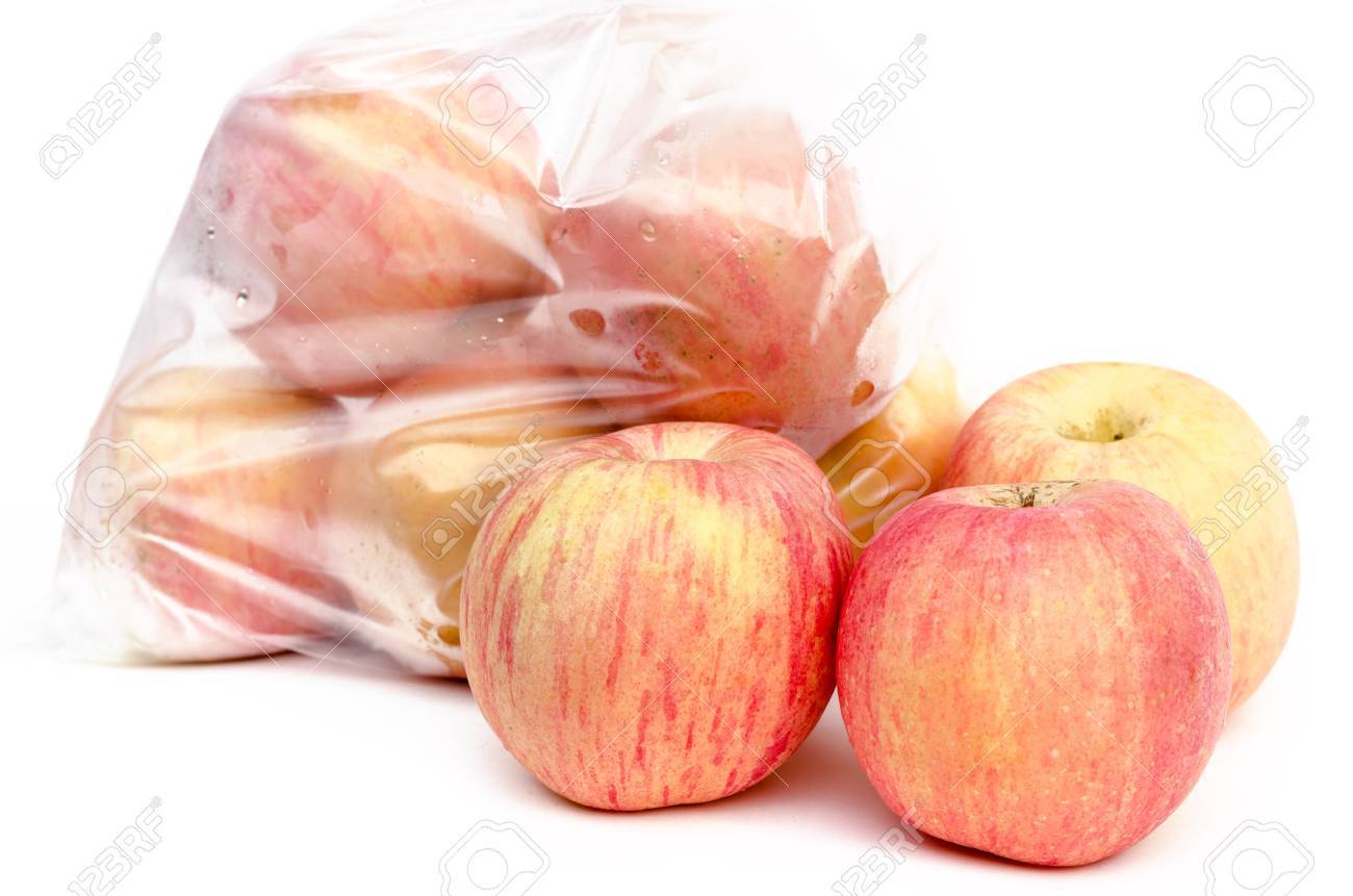 plastic apple bolsas