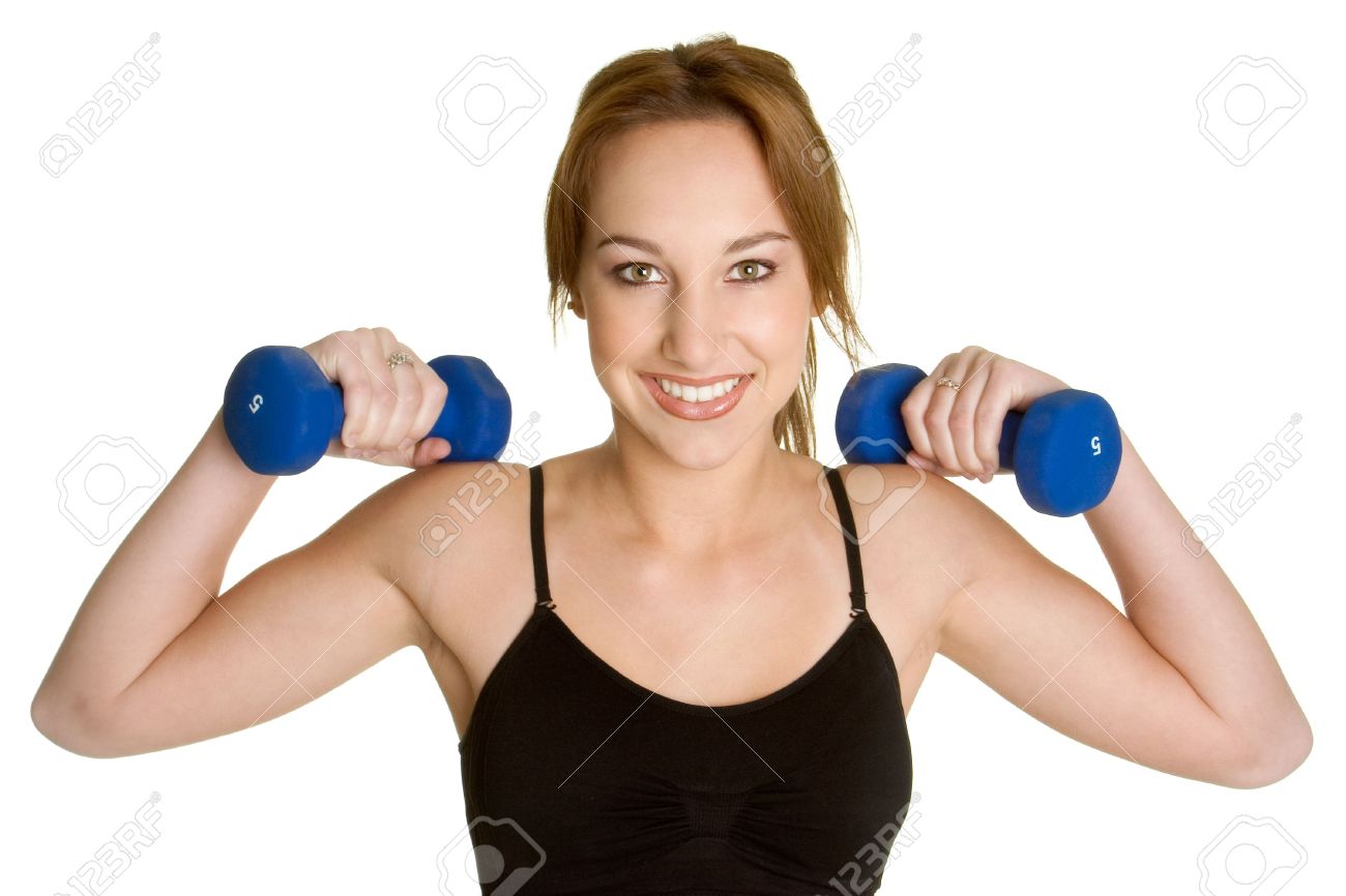 Girl Lifting Weights Stock Photo, Picture And Royalty Free Image - 1300x866 - jpeg Girl Lifting Weights
