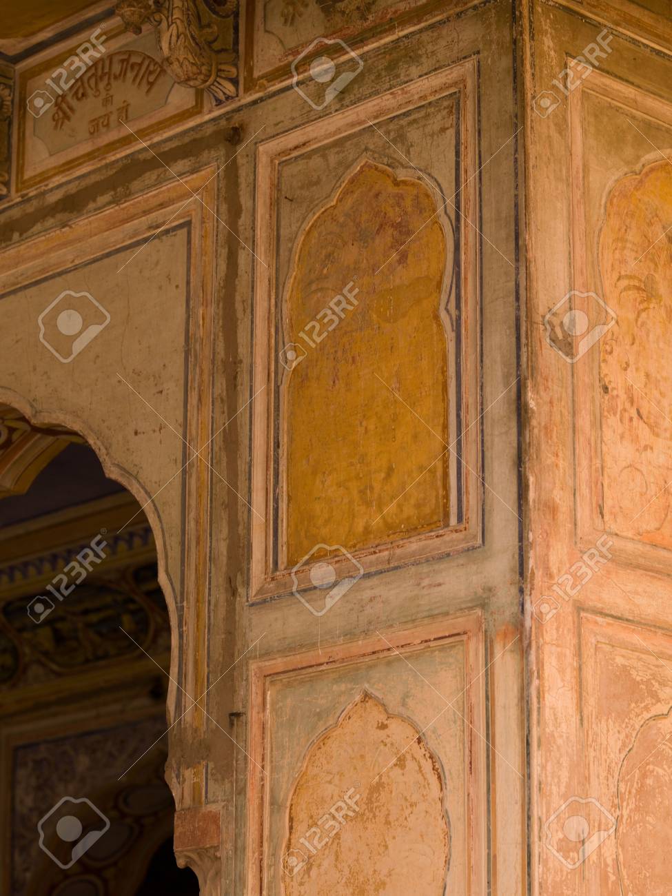 Jaipur India Decoracion De Paredes Interiores Fotos Retratos