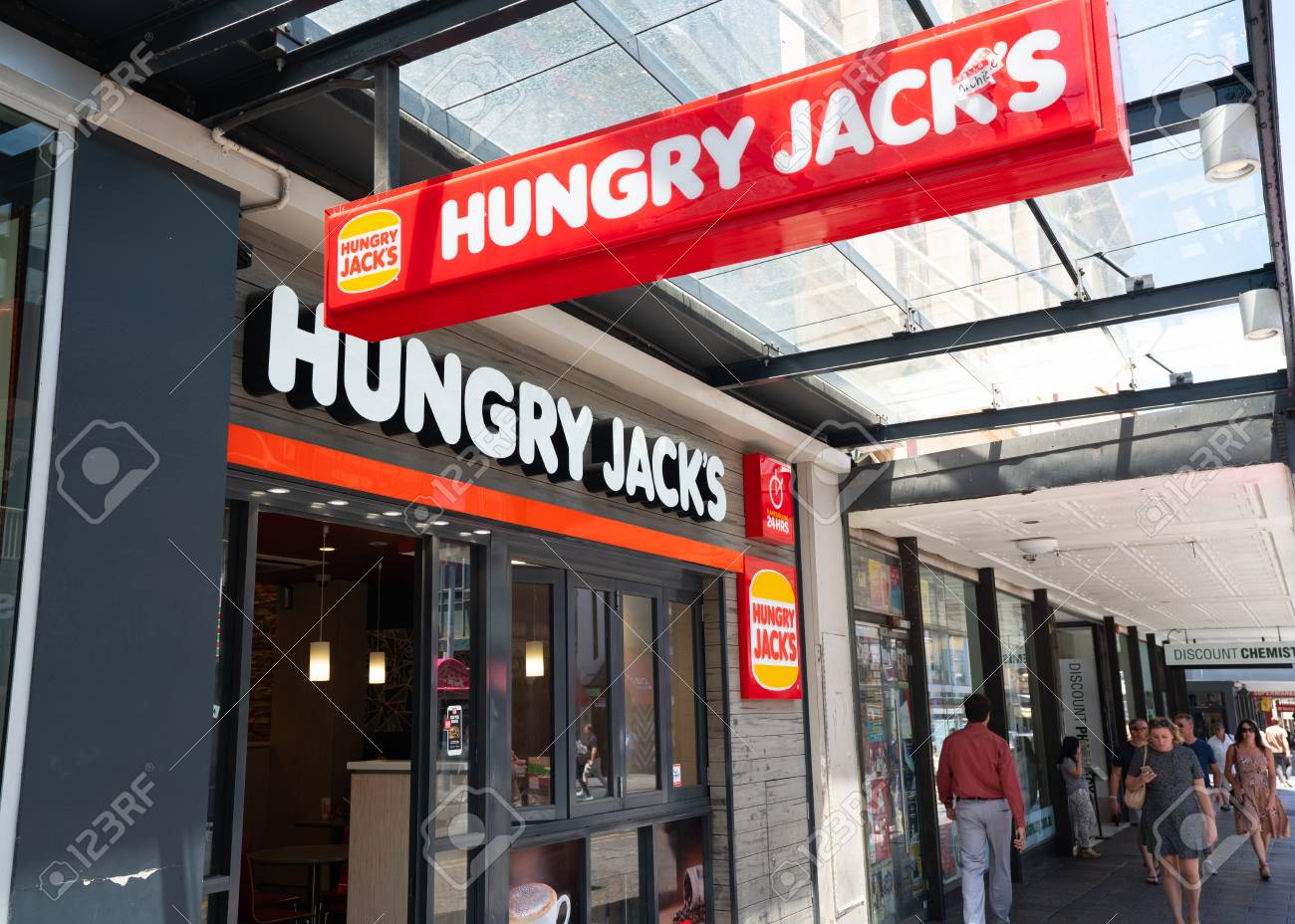 31st December 2018 Adelaide Australia Hungry Jack S Restaurant Stock Photo Picture And Royalty Free Image Image 119557786