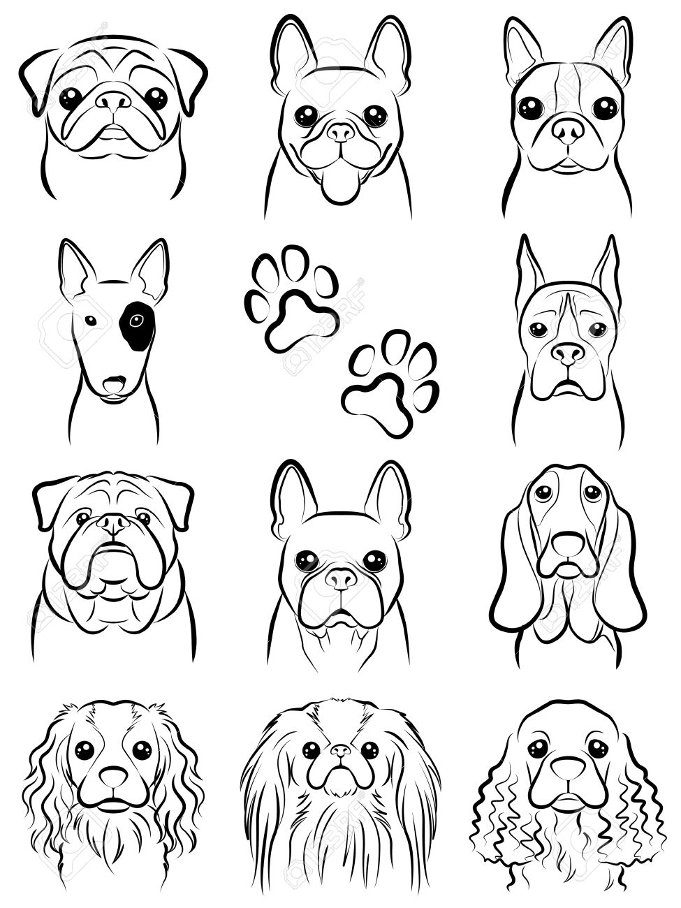 犬 図面の線 のイラスト素材 ベクタ Image 犬 図面の線 のイラスト素材 ベクタ Image