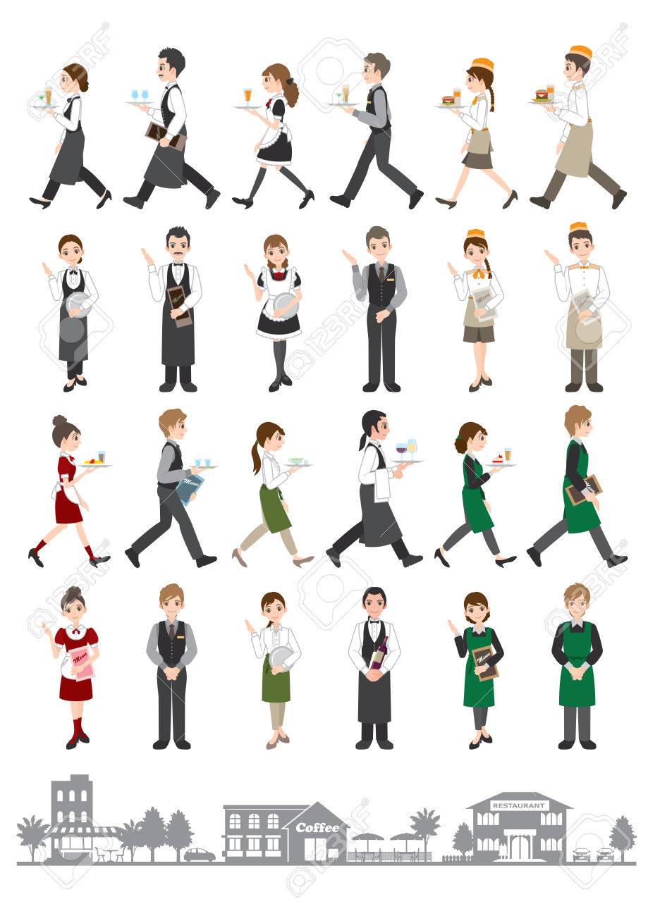 様々 なイラストの人々/人々 の仕事 ロイヤリティフリークリップアート
