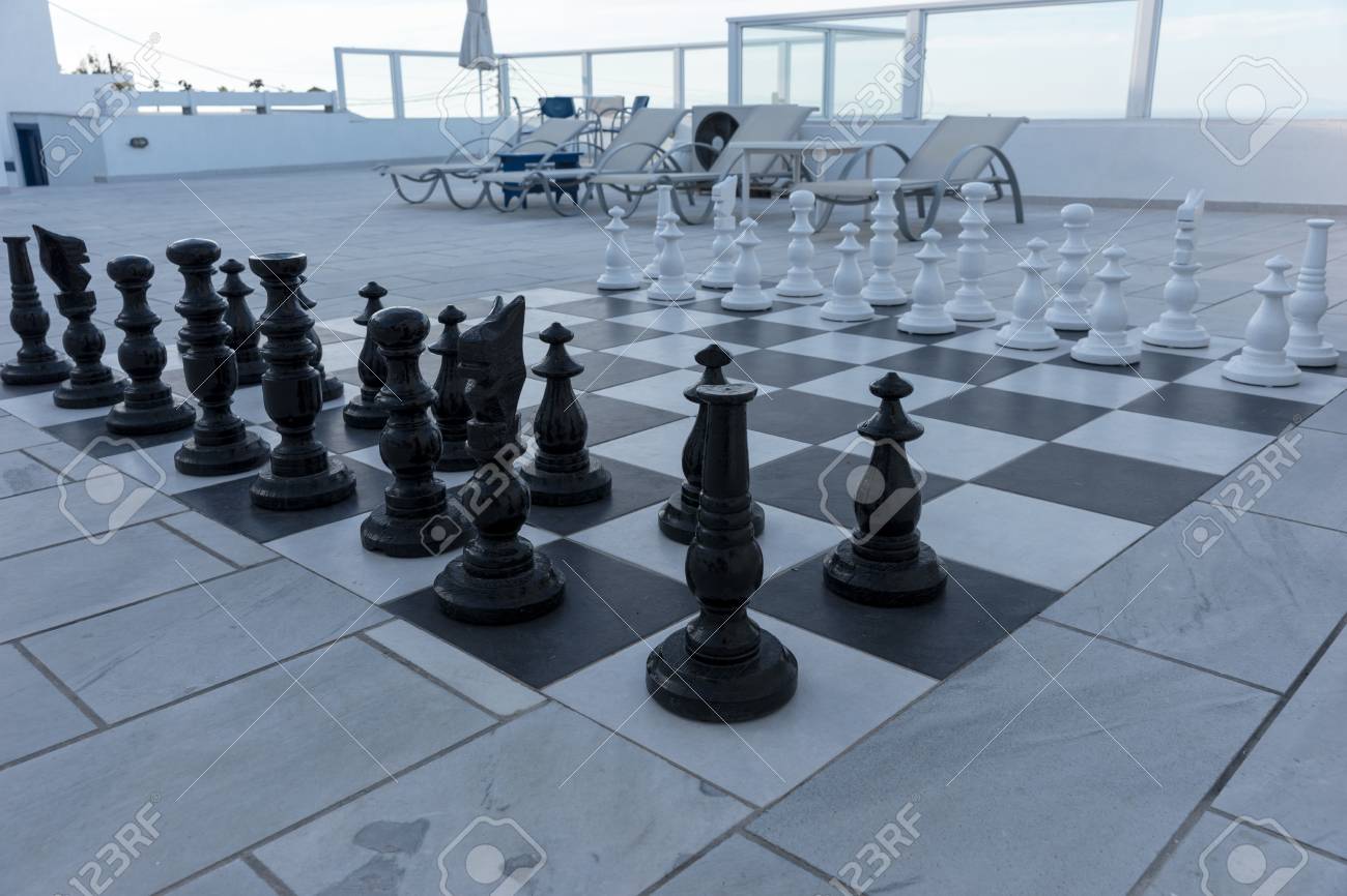 large chess pieces