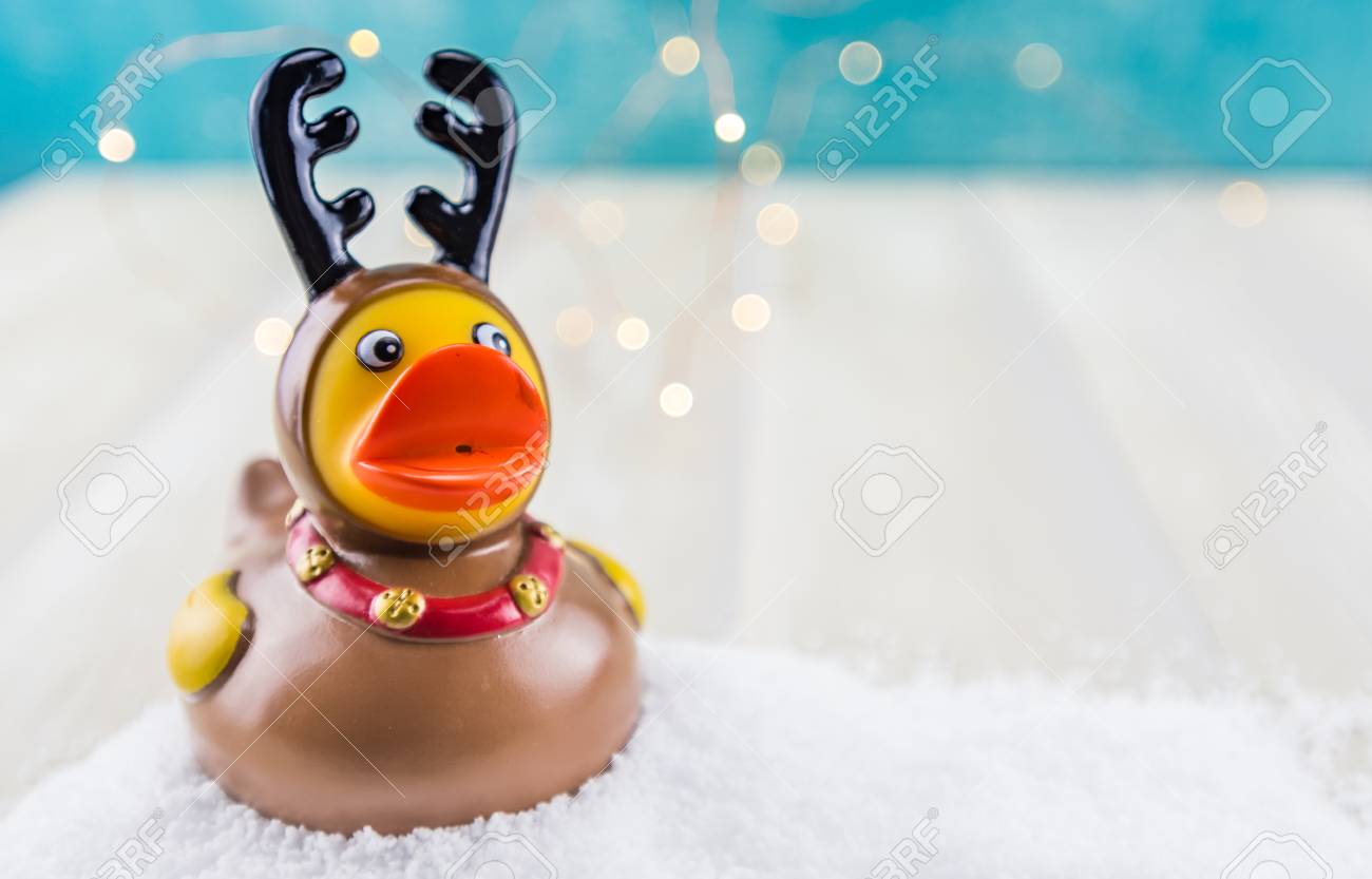 reindeer rubber duck
