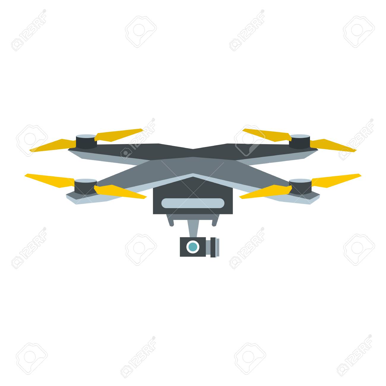 drone vector icon in