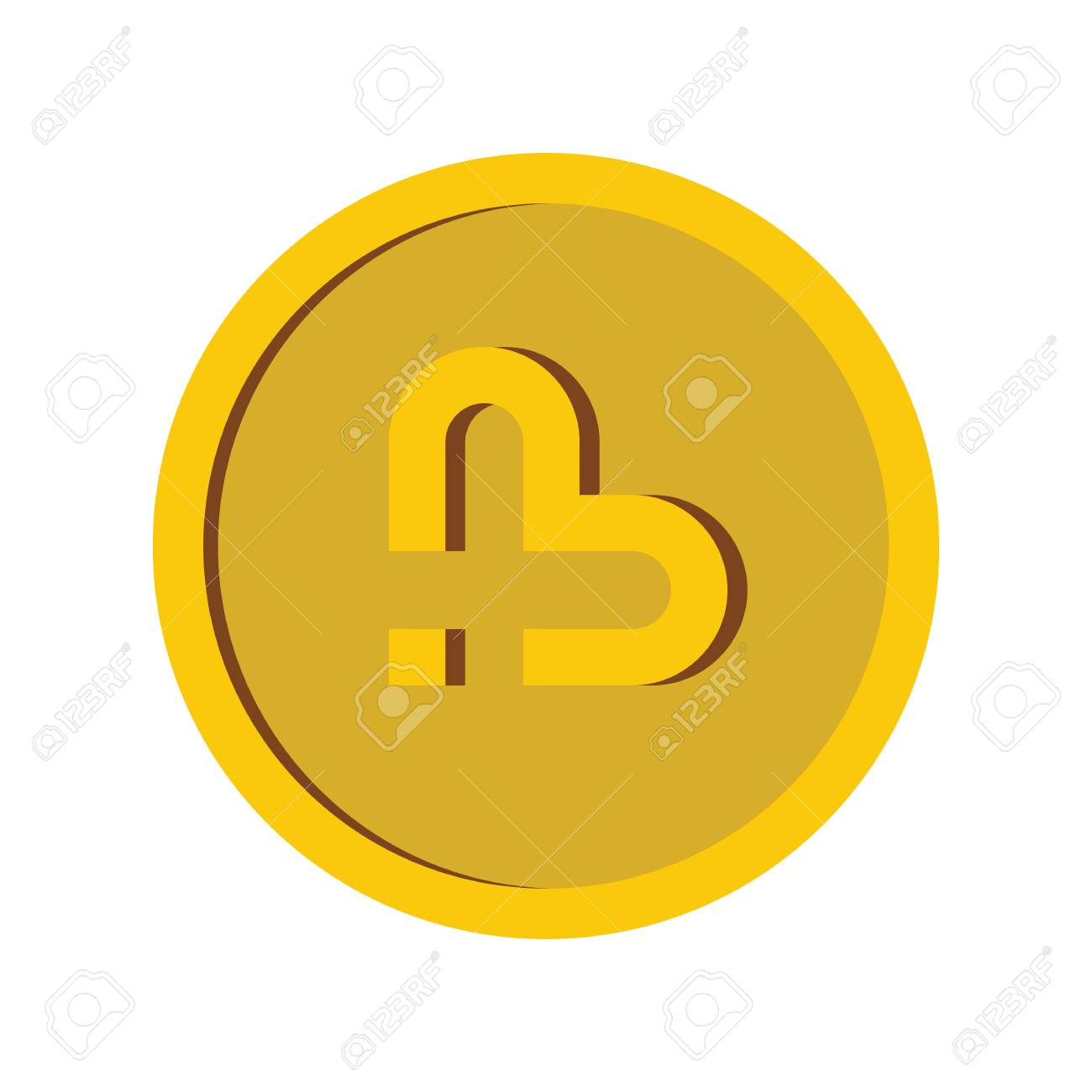 Bitmark Coin Icon. Flat Illustration Of Bitmark Coin Vector Icon For Web  Isolated On White Background Royalty Free SVG, Cliparts, Vectors, and Stock  Illustration. Image 91585200.
