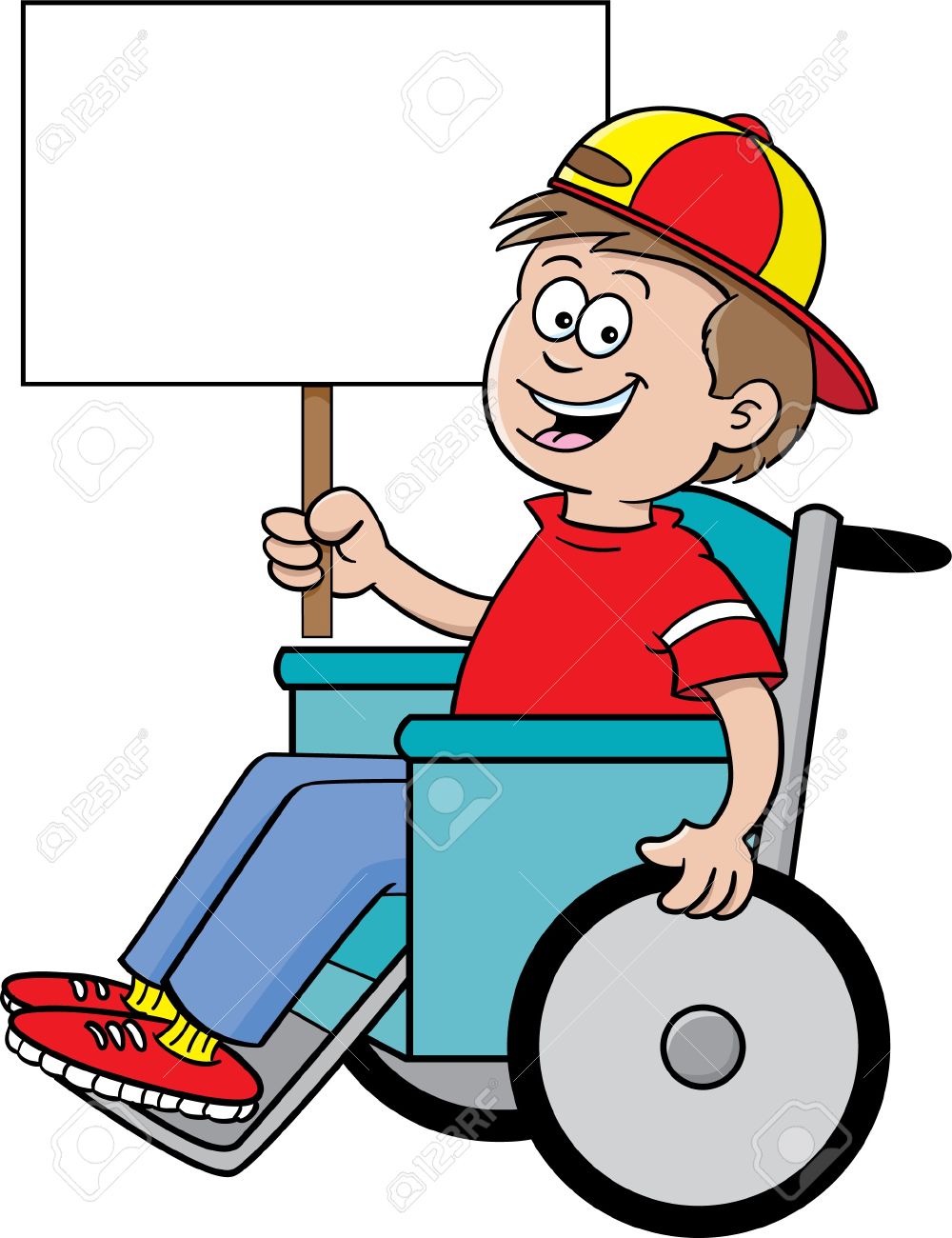 dibujo niños silla de ruedas dibujo niños silla de ruedas