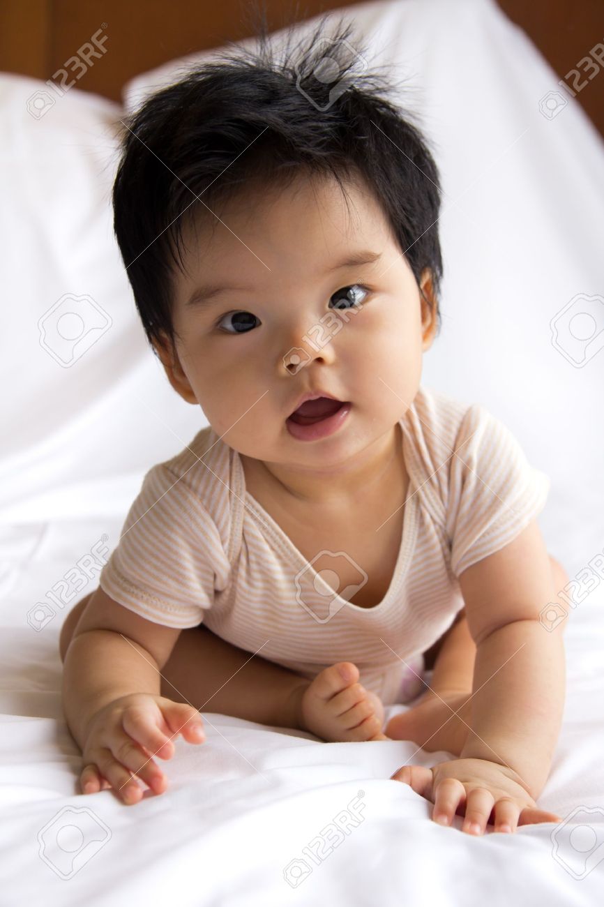 aesthetic, asian baby and baby - image #7000290 on