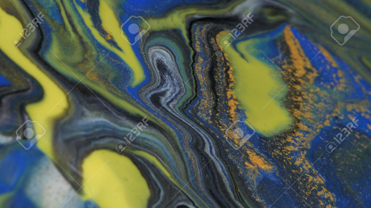 Abstract colorful background of spreading colors. Abstract dark paint background. - 165387508 Abstract colorful background of spreading colors. Abstract dark paint background. - 165387508