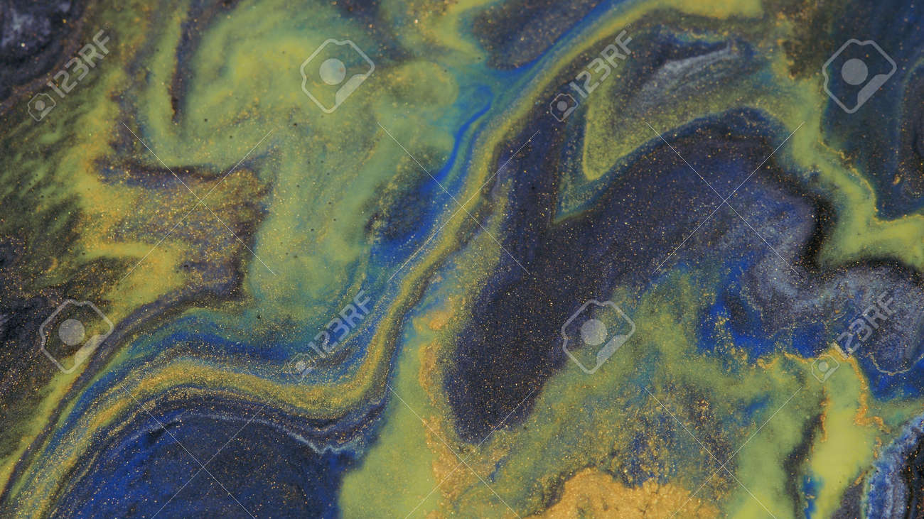 Abstract colorful background of spreading colors. Abstract dark paint background. Acrylic texture with marble pattern. Abstract-ART. Natural luxury. The style includes the vortices of marble or the ripples. Very beautiful blue, black, red, yellow, gray paint with the addition of gold powder. - 166521010 Abstract colorful background of spreading colors. Abstract dark paint background. Acrylic texture with marble pattern. Abstract-ART. Natural luxury. The style includes the vortices of marble or the ripples. Very beautiful blue, black, red, yellow, gray paint with the addition of gold powder. - 166521010