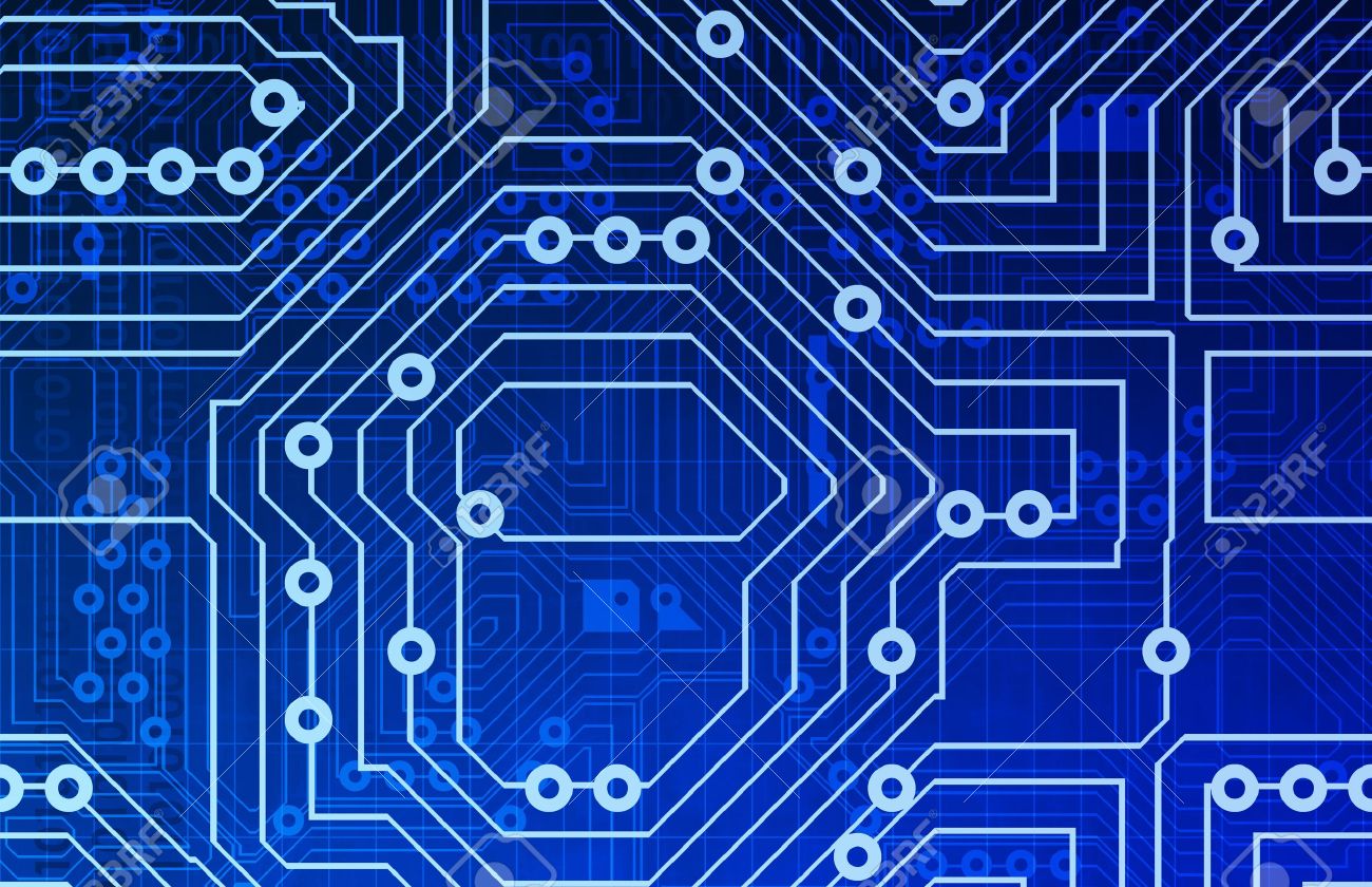 Computer Circuits Background Texture As A Design Stock Photo, Picture And  Royalty Free Image. Image 8820668.