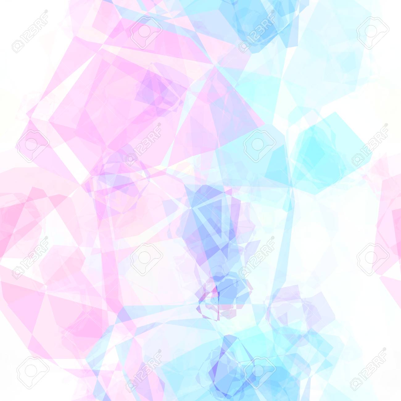 シームレスなポリゴン背景アートの抽象的なパターンを繰り返し の写真素材 画像素材 Image