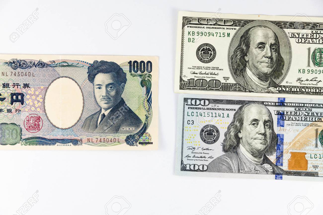 Close Up View Of US Dollar And Japanese Yen Indicating Strong Currency  Exchange Rate Stock Photo, Picture and Royalty Free Image. Image 71219365.