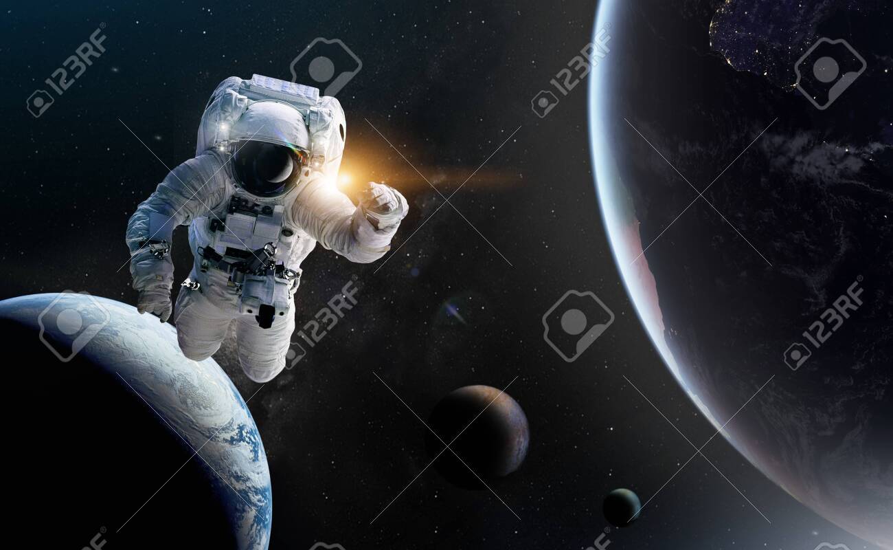 Concept of conquering the universe by the human race. - 130954511 Concept of conquering the universe by the human race. - 130954511