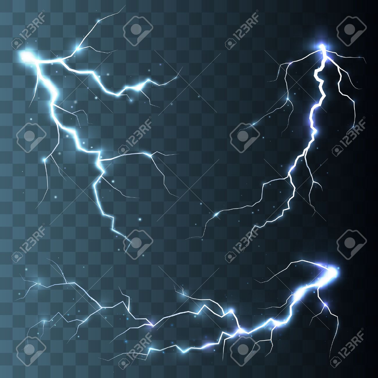 電光のセットです 雷の嵐と雷 魔法と明るい照明効果 のイラスト素材 ベクタ Image 4908 電光のセットです 雷の嵐と雷 魔法と明るい照明効果 のイラスト素材 ベクタ Image 4908