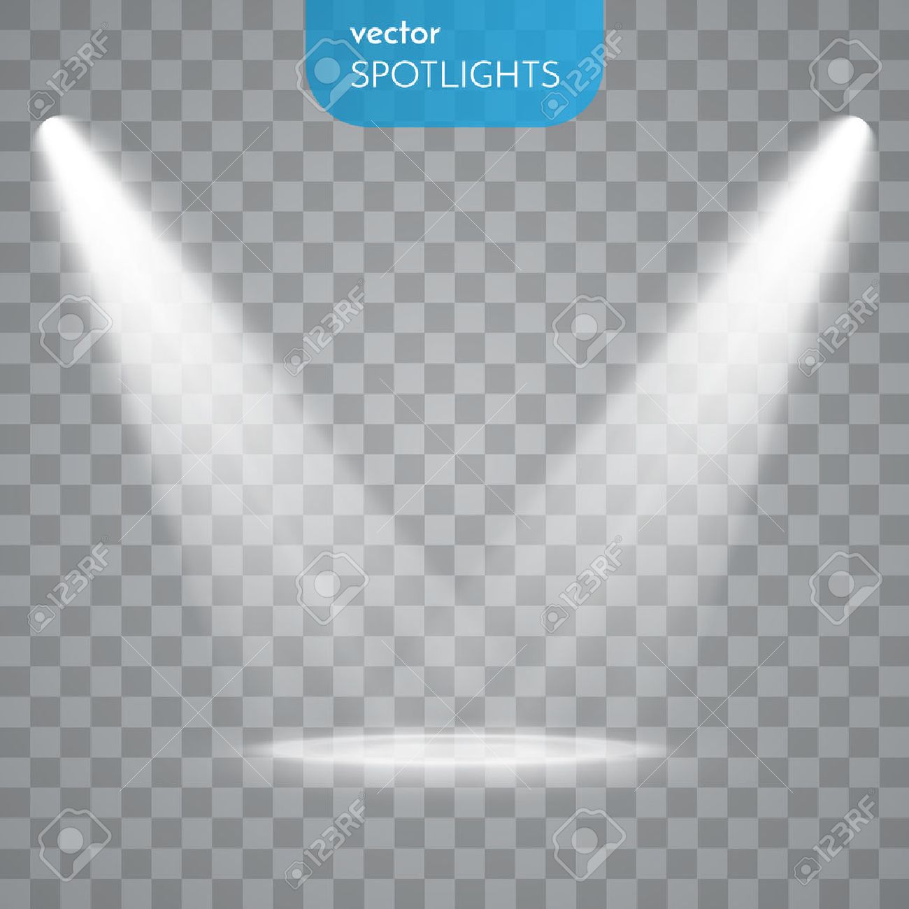 Abstract Spotlight Isolated On Transparent Background Light Royalty Free Cliparts Vectors And Stock Illustration Image