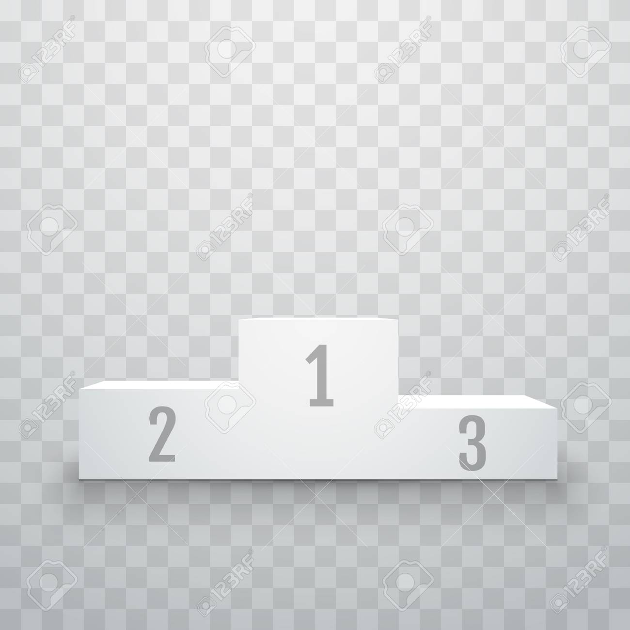 空の受賞者表彰式の表彰台 ベクトル図 のイラスト素材 ベクタ Image