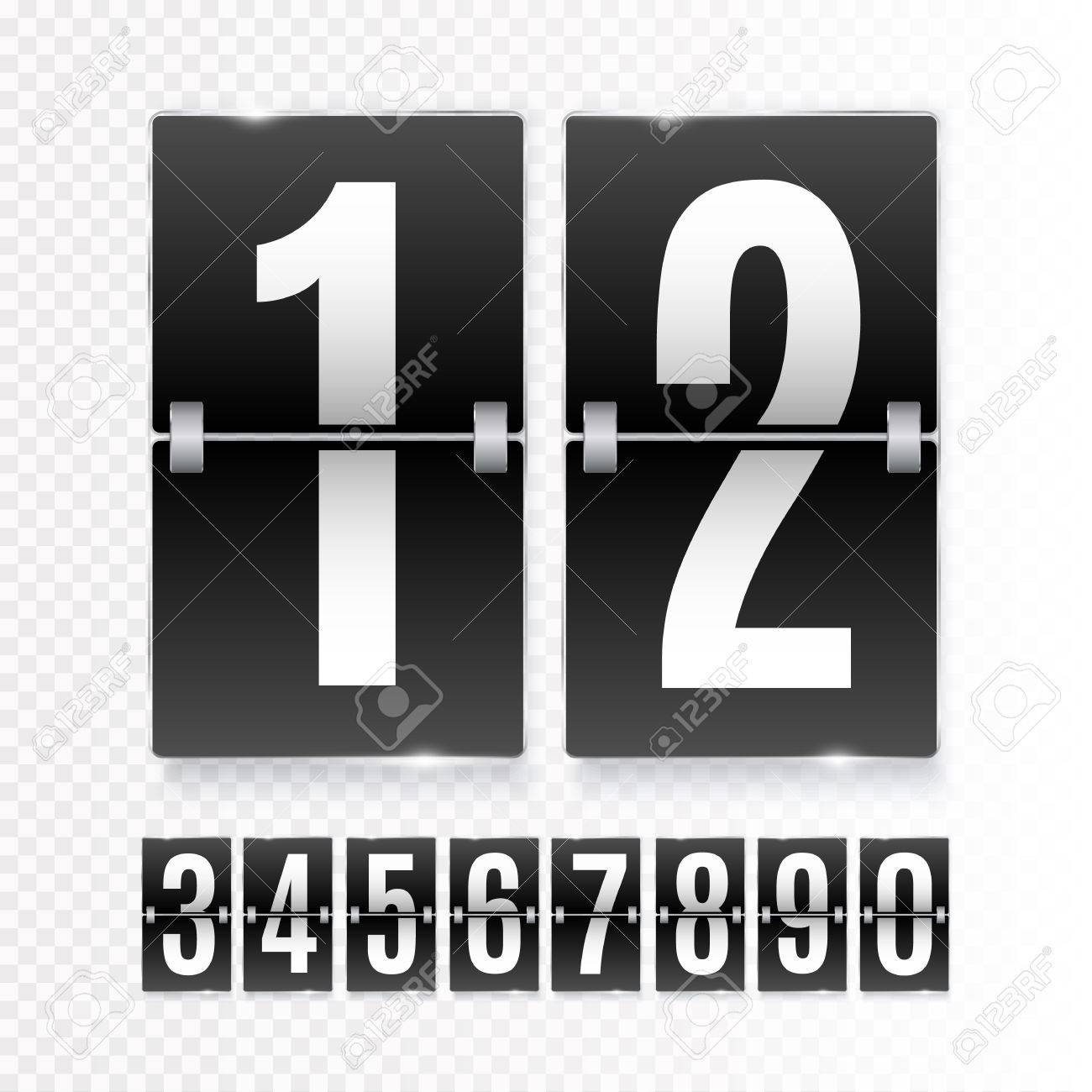 count down numbers