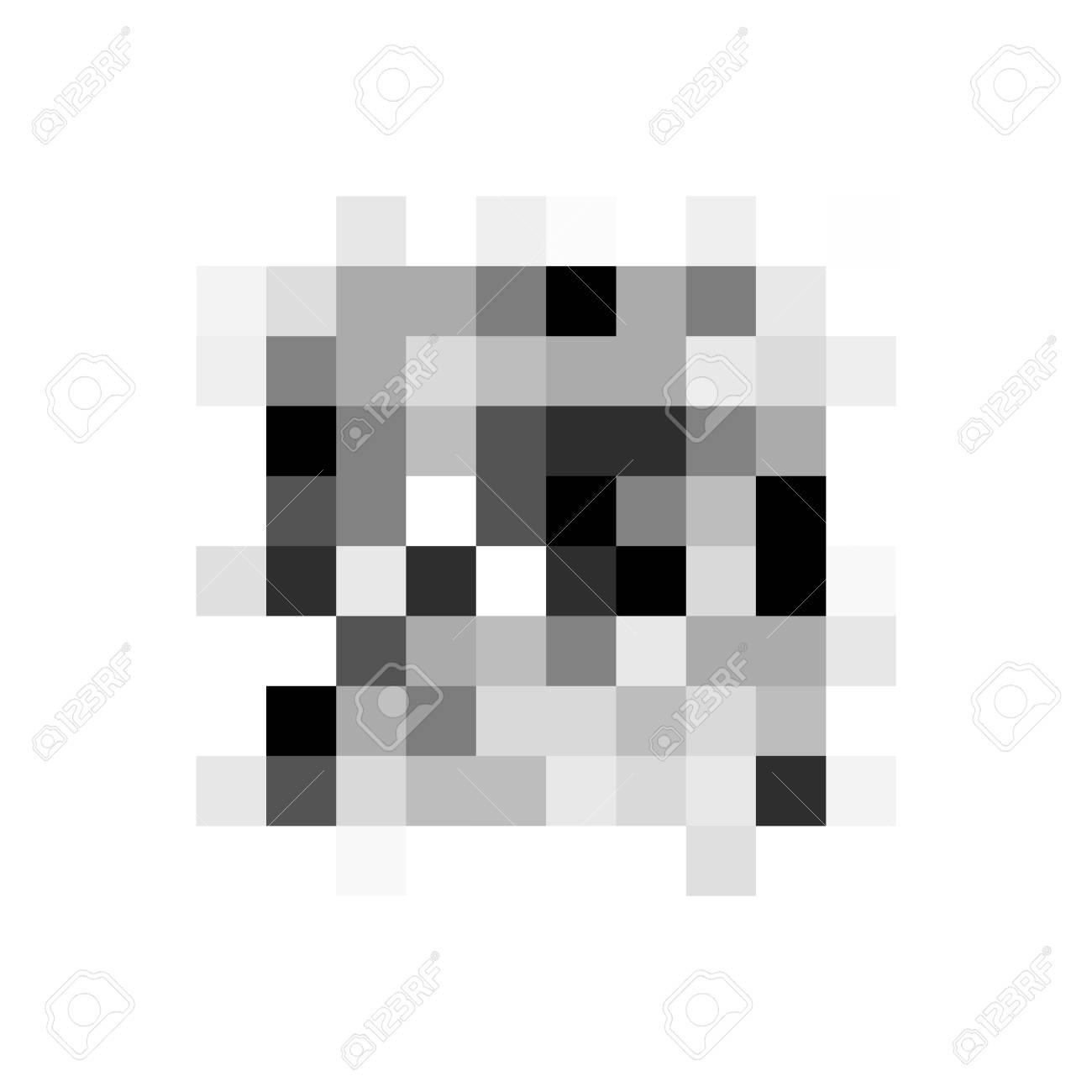 Pixel Censored Signs Black Censor Bar Concept Censorship Rectangle Royalty Free Cliparts Vectors And Stock Illustration Image