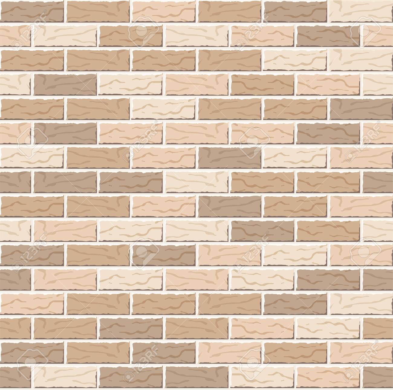 realistic-vector-brick-wall-seamless-pattern-flat-wall-texture-light-yellow-textured-brick-background-for-print-paper-design-decor-photo-background-royalty-free-svg-cliparts-vectors-and-stock-illustration-image-149914548