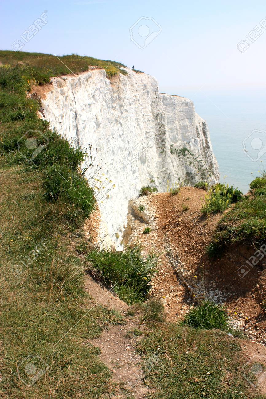 イギリス ドーバーの白い崖の上のビュー の写真素材 画像素材 Image イギリス ドーバーの白い崖の上のビュー の写真素材 画像素材 Image