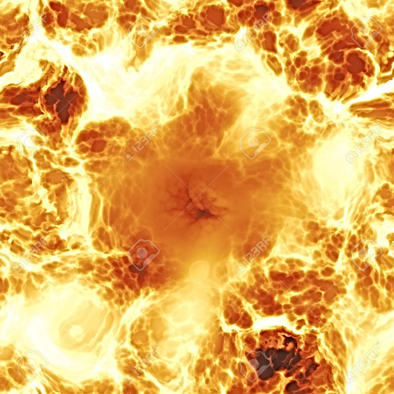 激しい爆発と炎のシームレスな背景のテクスチャの Rendererd 図 の写真素材 画像素材 Image