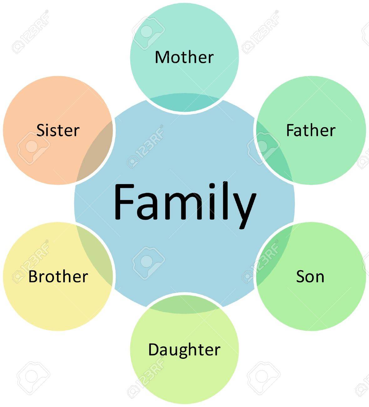 family business venn diagram management strategy chart illustration venn diagram chart