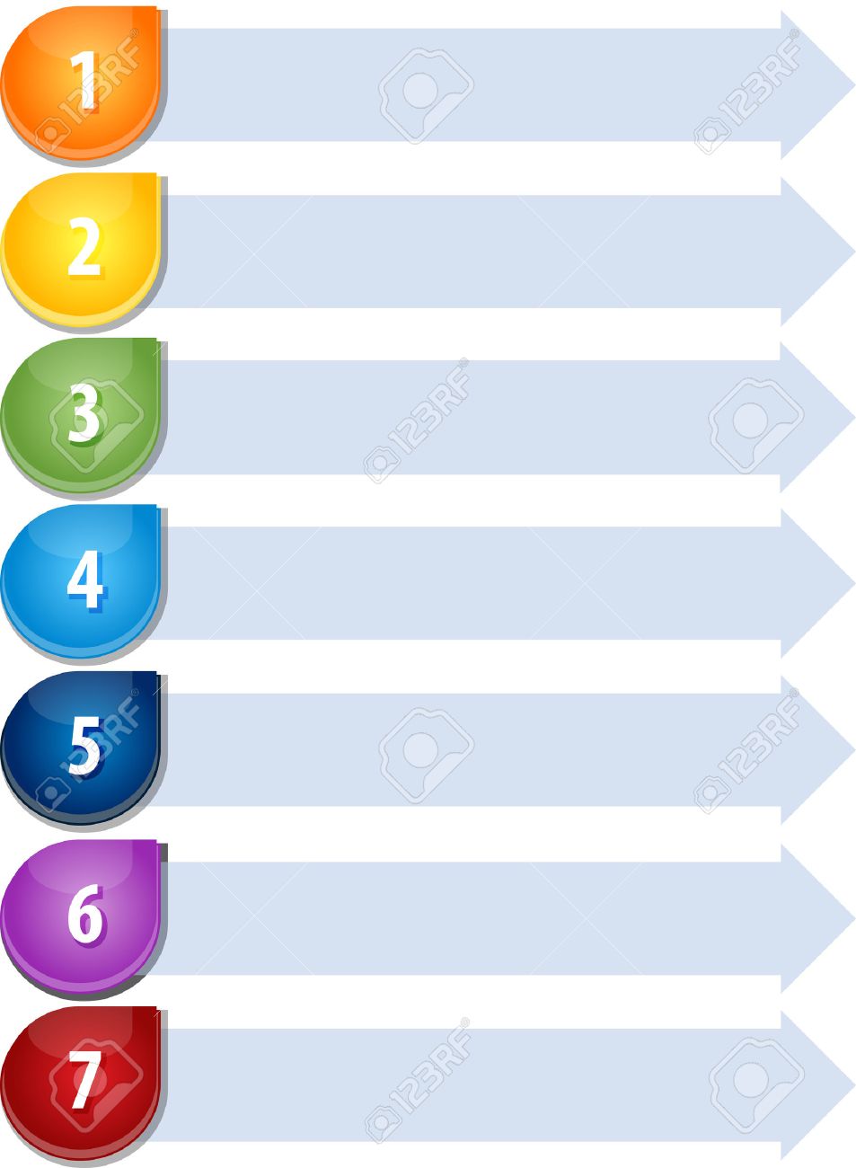 blank business strategy concept infographic diagram illustration