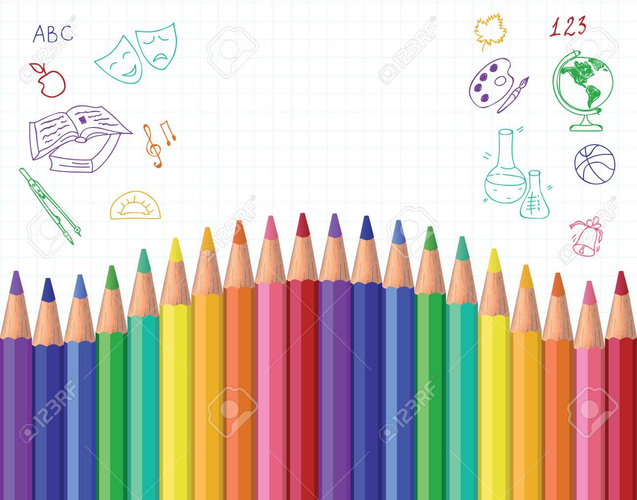 card colour pencil for paper wrap banner on graph paper apple music graph paper