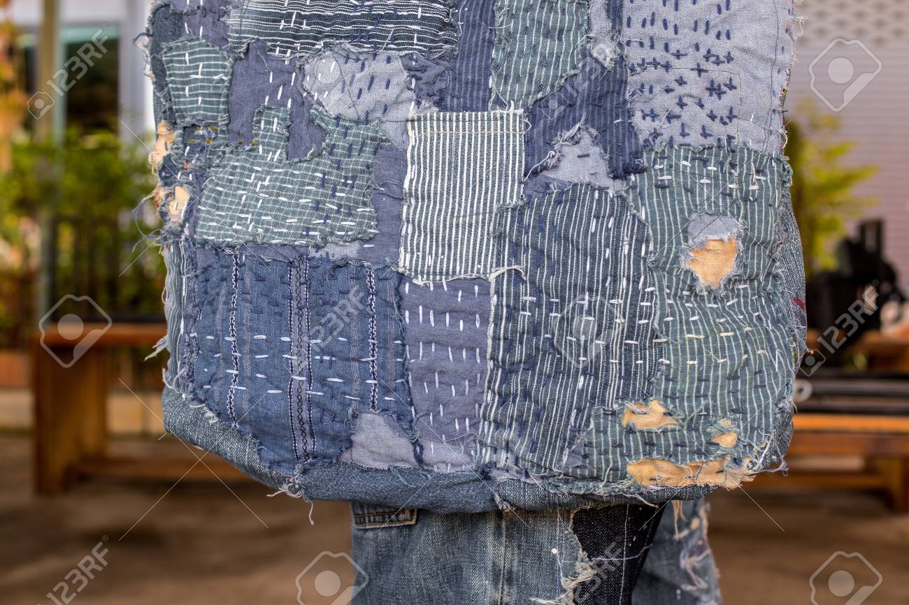 vintage キルト ベスト パッチワーク ヴィンテージ BORO ボロ パッチ