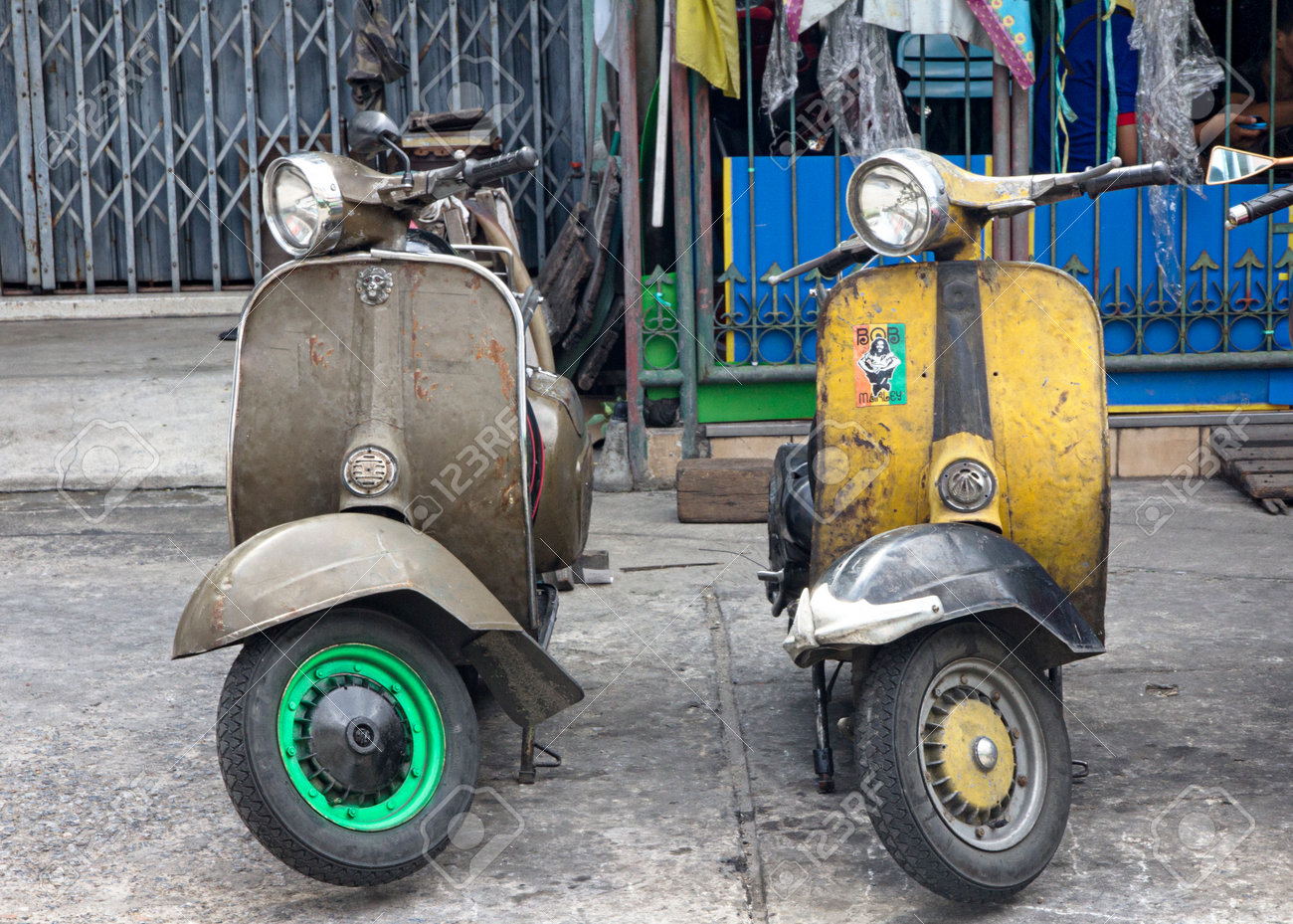 old scooters
