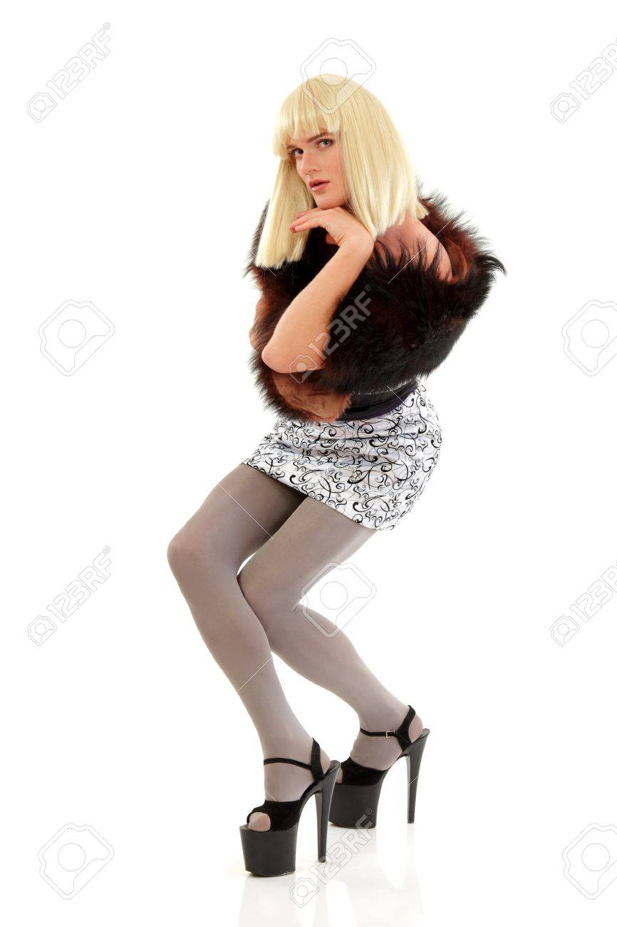 Shemale In Platforms Gay Fetish photo