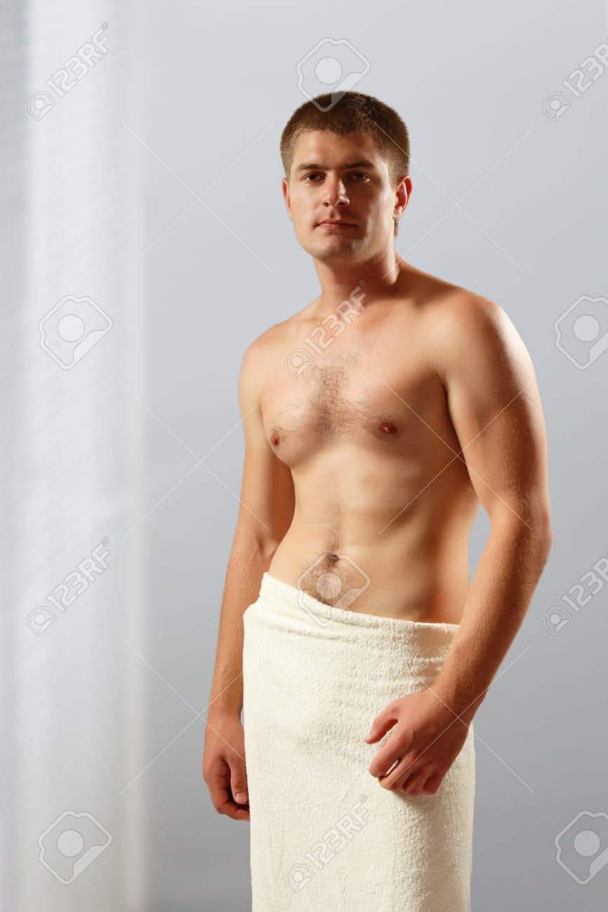 man young handsome athlete