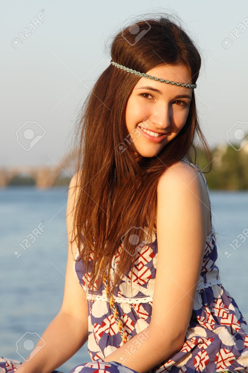 Young Teen Girl Foto Young Teen Girl Foto