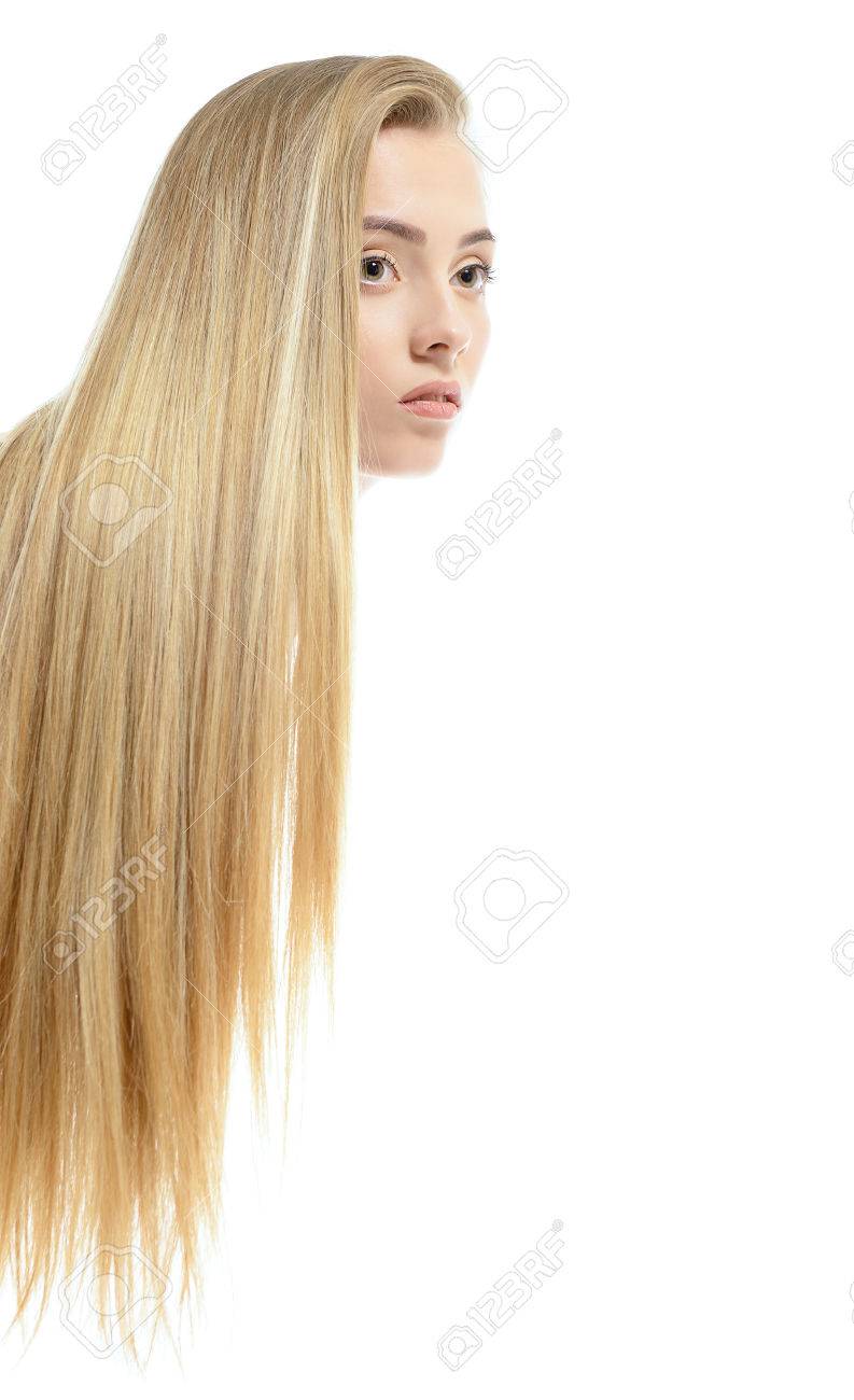 Hair Beautiful Bond Girl With Healthy Long Hair Haicare And