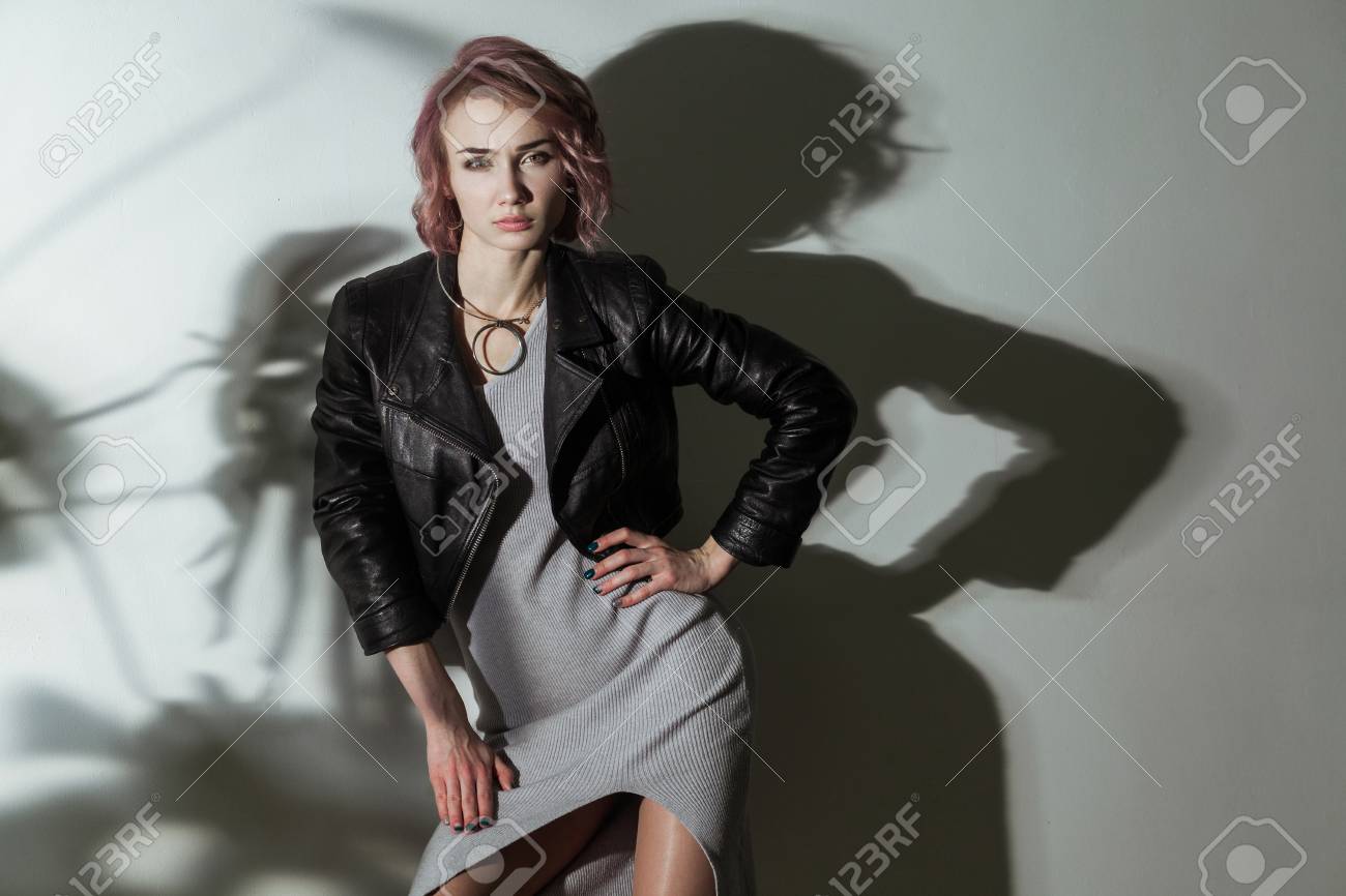 dress and short jacket