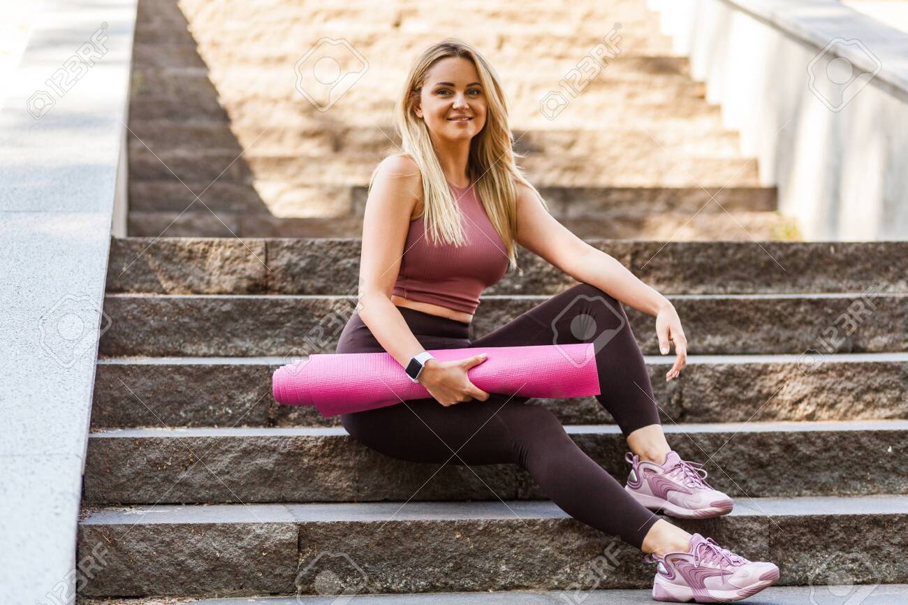 happy fit yoga mat