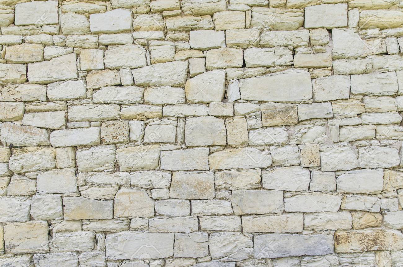 Detail La Structure De Mur De Pierre Blanche Banque D Images Et Photos Libres De Droits Image