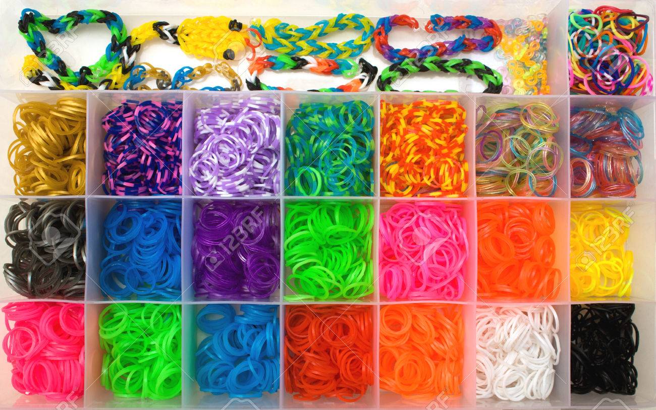 Loom bands shop with fork
