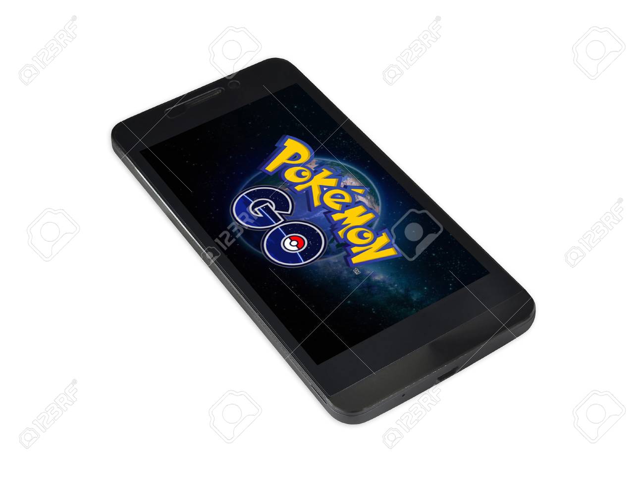 Bangkok Thailande Le 18 Aout 2016 Gros Plan De L Ecran Du