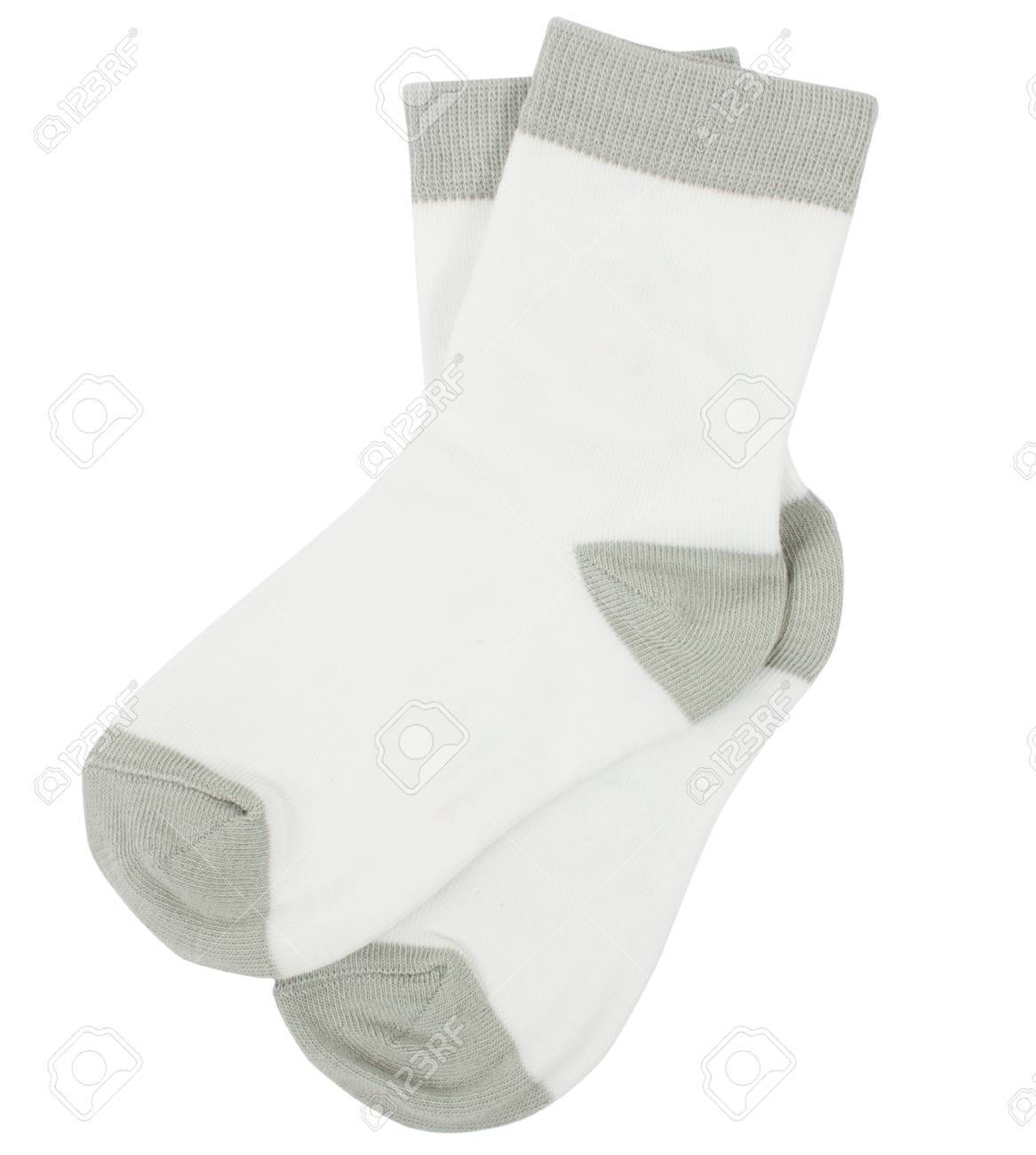 Pair of socks. Isolated on a white background. - 39511016 Pair of socks. Isolated on a white background. - 39511016