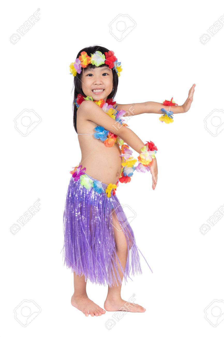hawaiian dress up for little girl