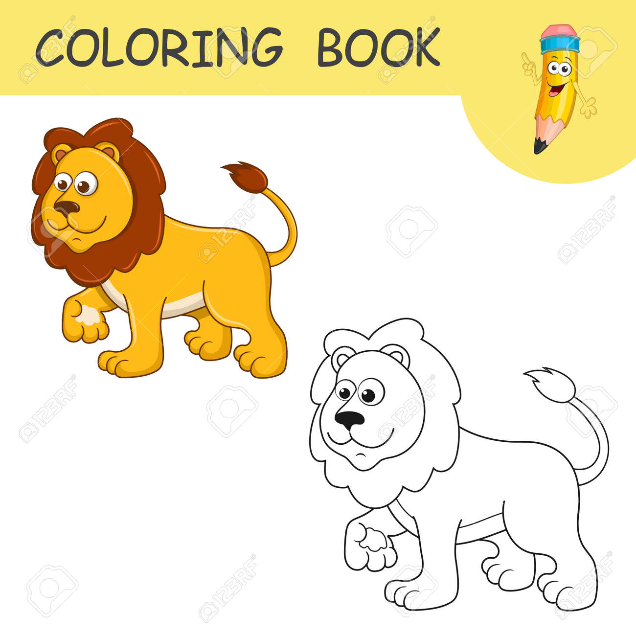 livro para colorir com uma página dog.coloring para jogos kids