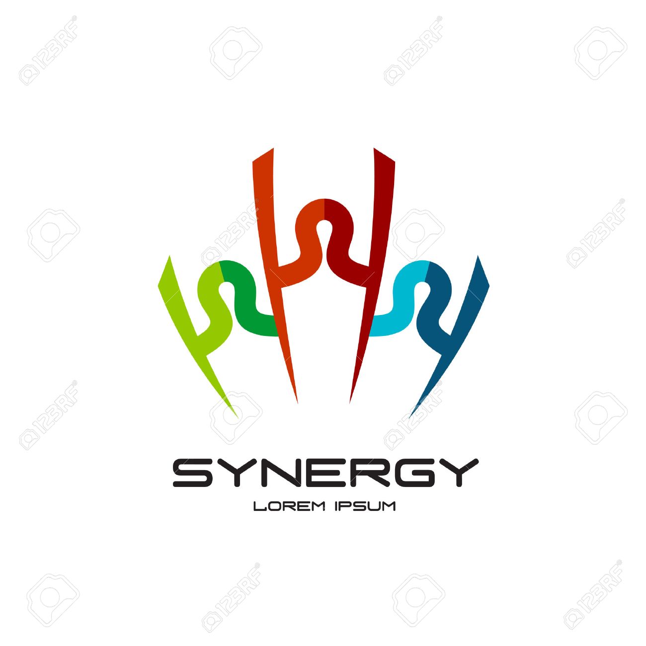 winner people team logo template royalty free cliparts vectors and team logo template