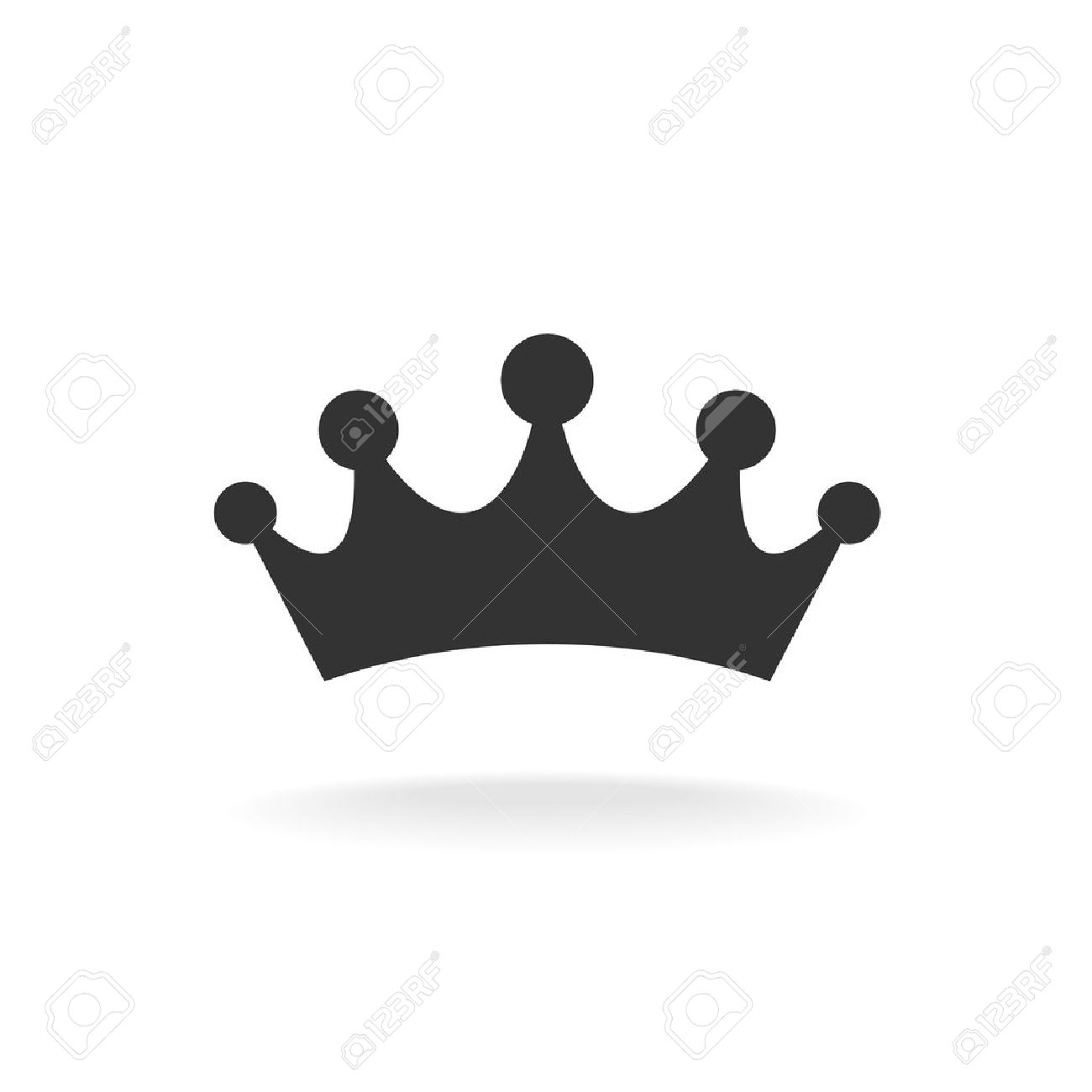 Crown Of Earl Vector Illustration. Black Isolated Silhouette On A White  Background. Royalty Free SVG, Cliparts, Vectors, and Stock Illustration.  Image 42116951., image size:1300x1300