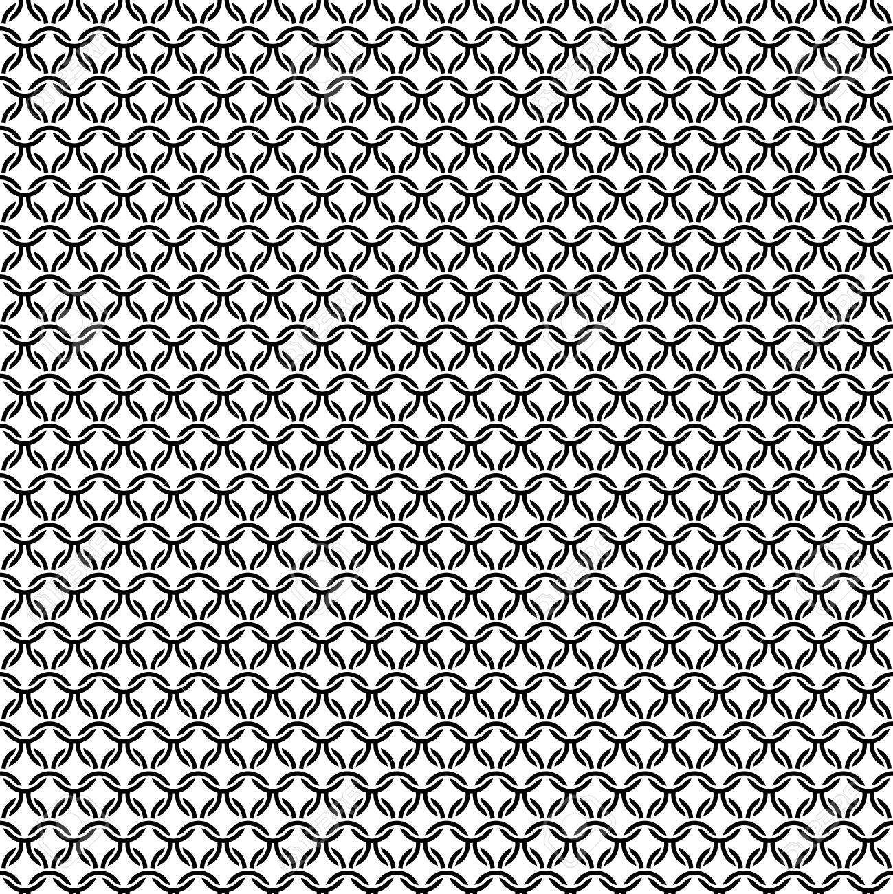 鎖鎧ブラック Circle 要素シームレスなパターン背景テクスチャのイラスト素材 ベクタ Image 鎖鎧ブラック Circle 要素シームレスなパターン背景テクスチャのイラスト素材 ベクタ Image