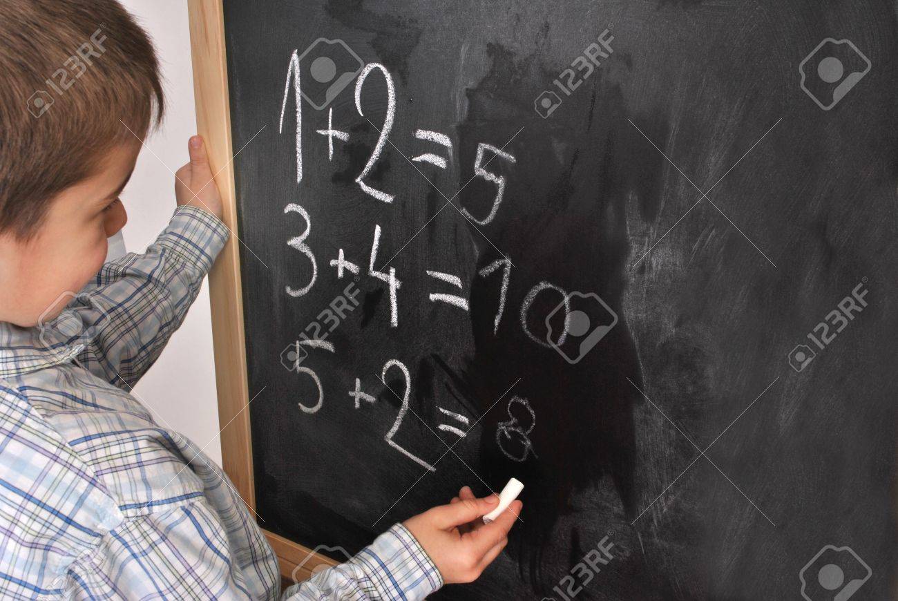 Nick went to the blackboard. Математика для детей. Ученик на математике. Дети на математике. Ученик у доски.