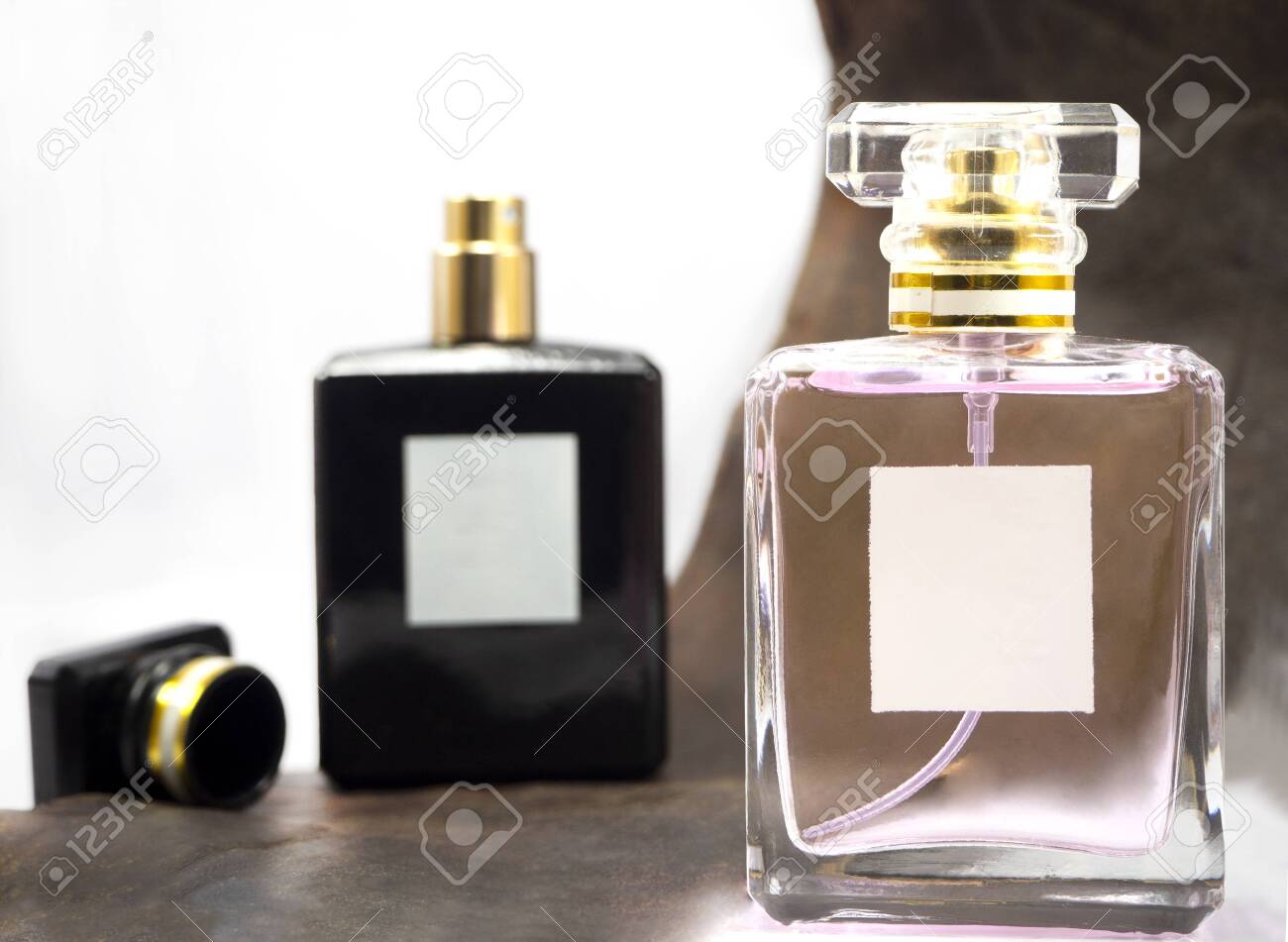 pink leather perfume